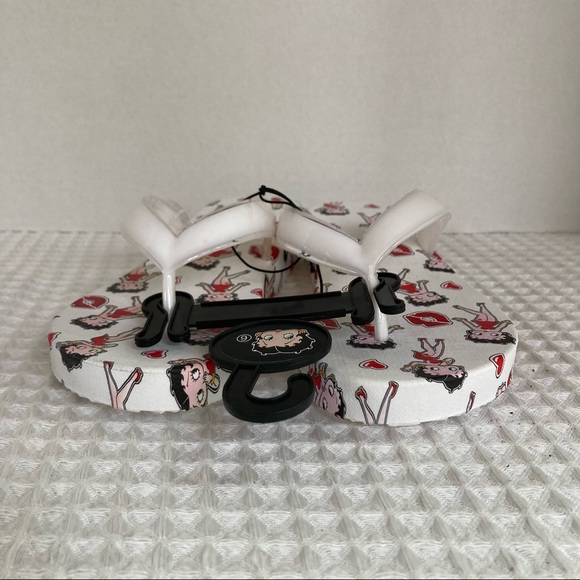 BETTY BOOP flip flops Sandal Thong Womens Size 6 - Picture 6 of 10